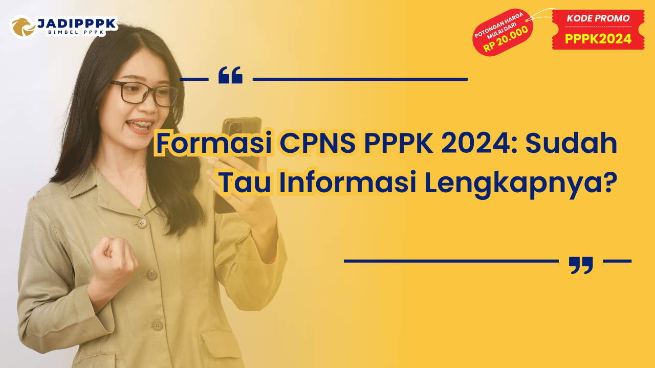 Formasi CPNS PPPK 2024