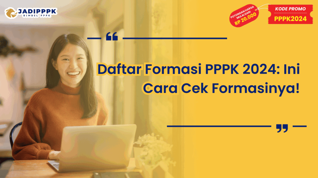 Daftar Formasi PPPK 2024