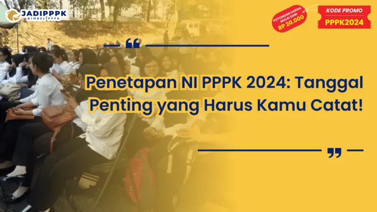 Penetapan NI PPPK 2024