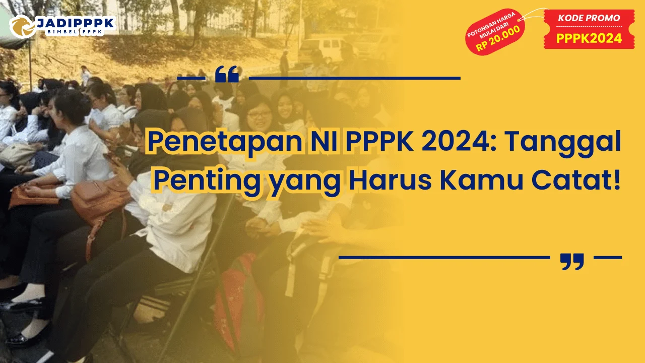Penetapan NI PPPK 2024