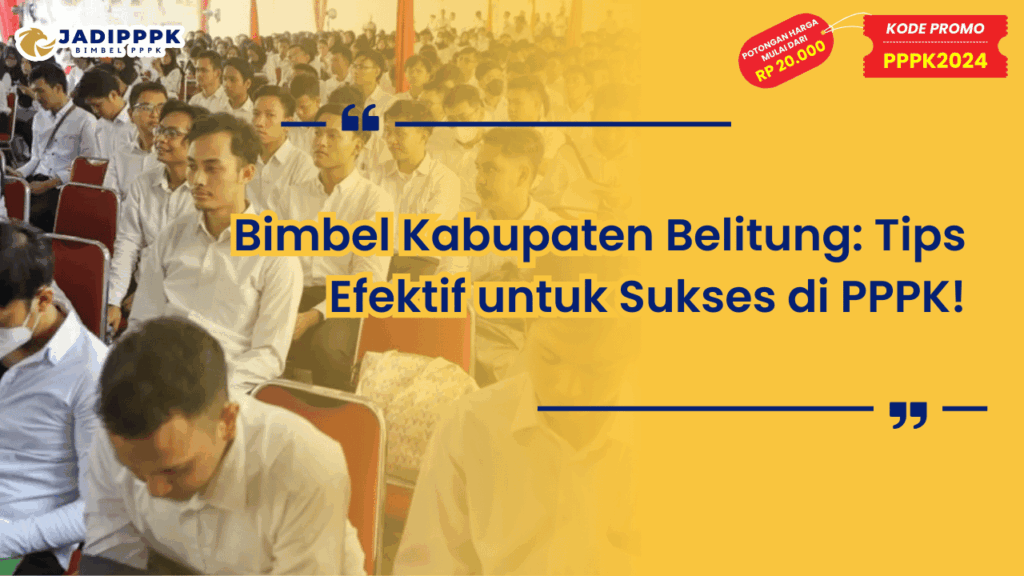 Bimbel Kabupaten Belitung