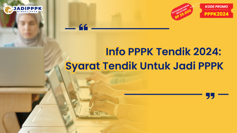 Info PPPK Tendik 2024