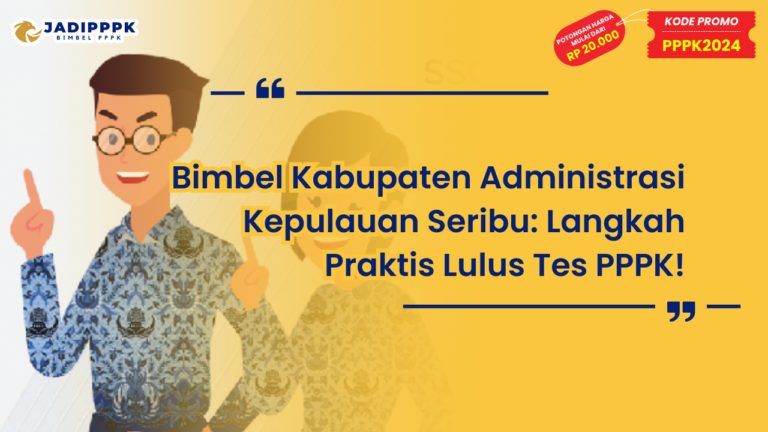 Bimbel Kabupaten Administrasi Kepulauan Seribu