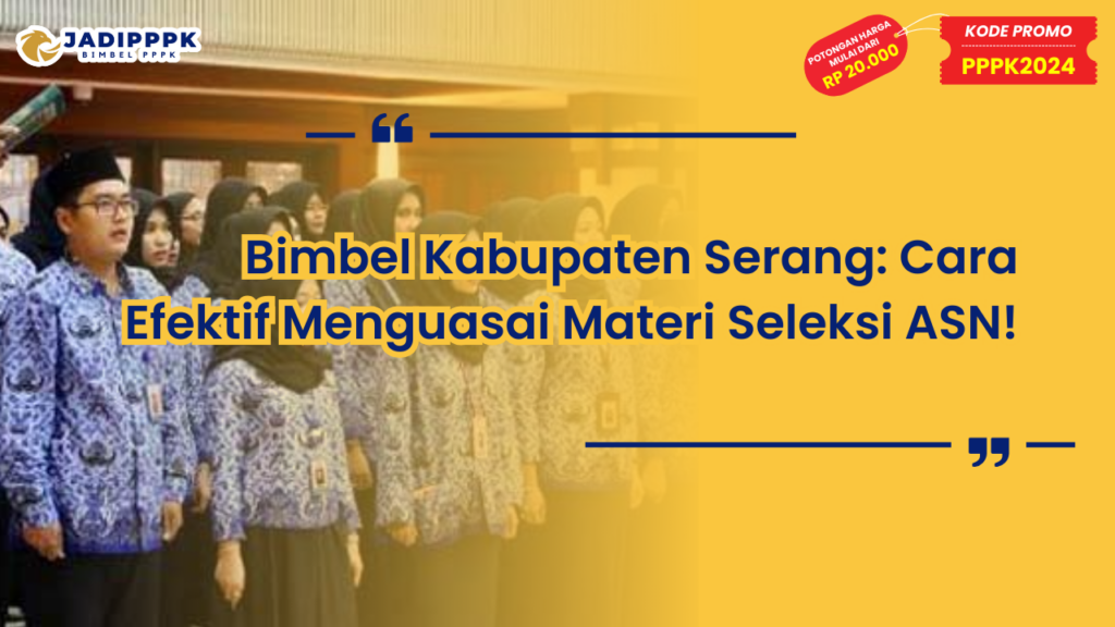 Bimbel Kabupaten Serang