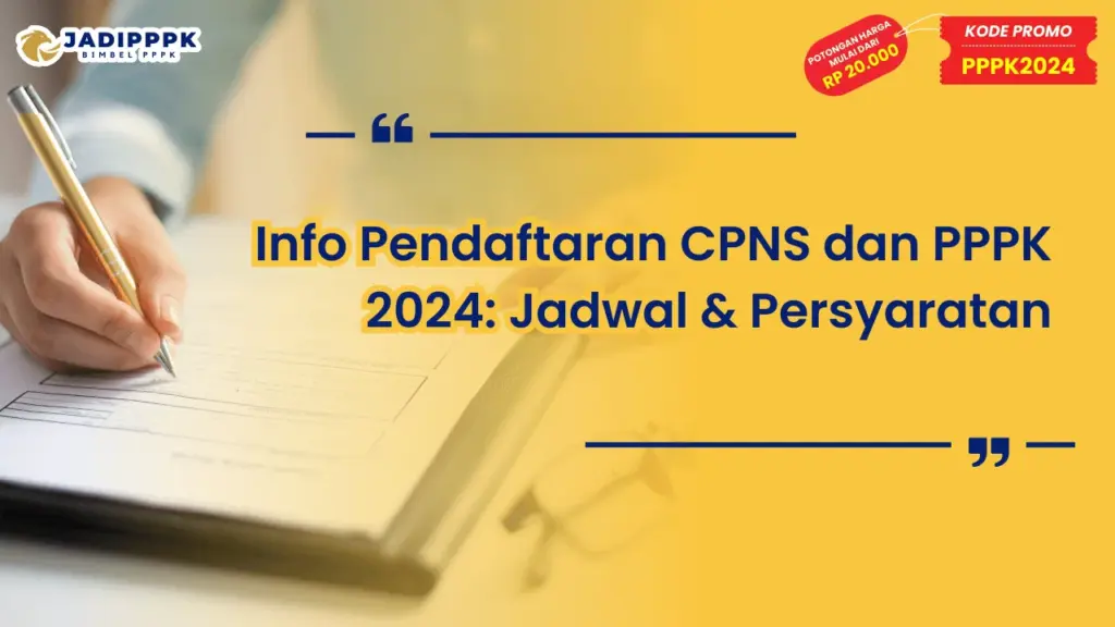 Info Pendaftaran CPNS dan PPPK 2024