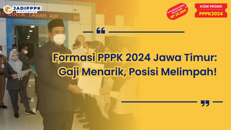 Formasi PPPK 2024 Jawa Timur