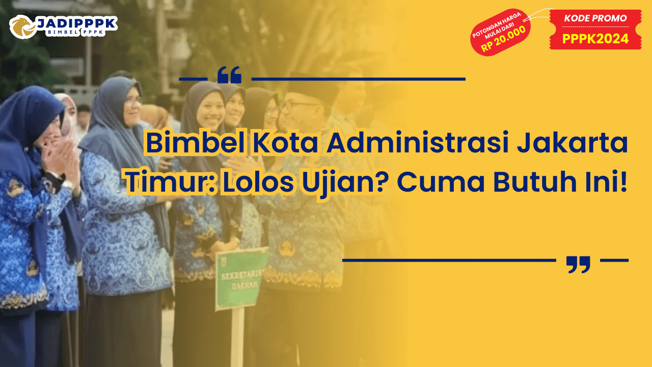 Bimbel Kota Administrasi Jakarta Timur