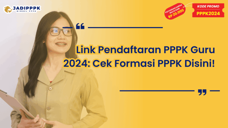 Link Pendaftaran PPPK Guru 2024