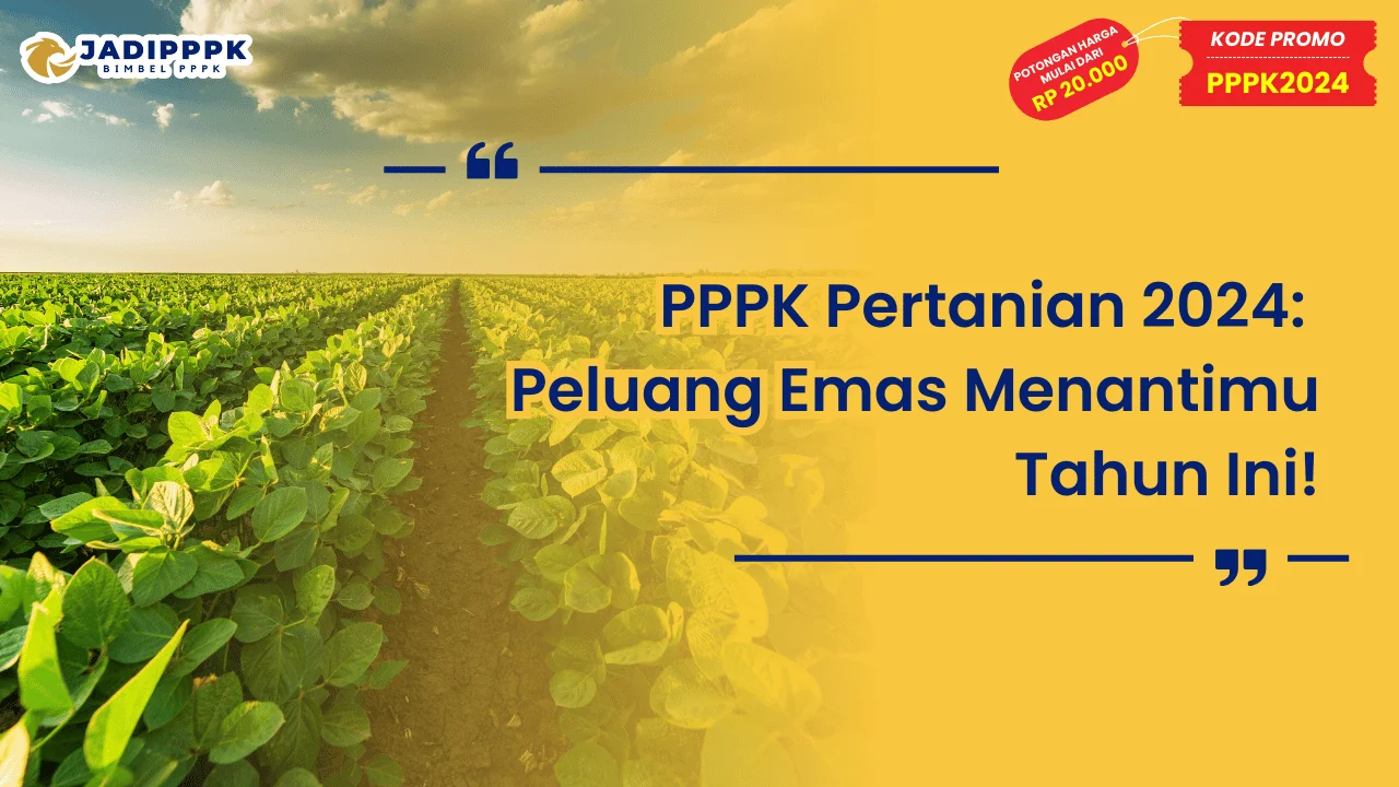 PPPK Pertanian 2024