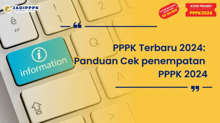 PPPK Terbaru 2024