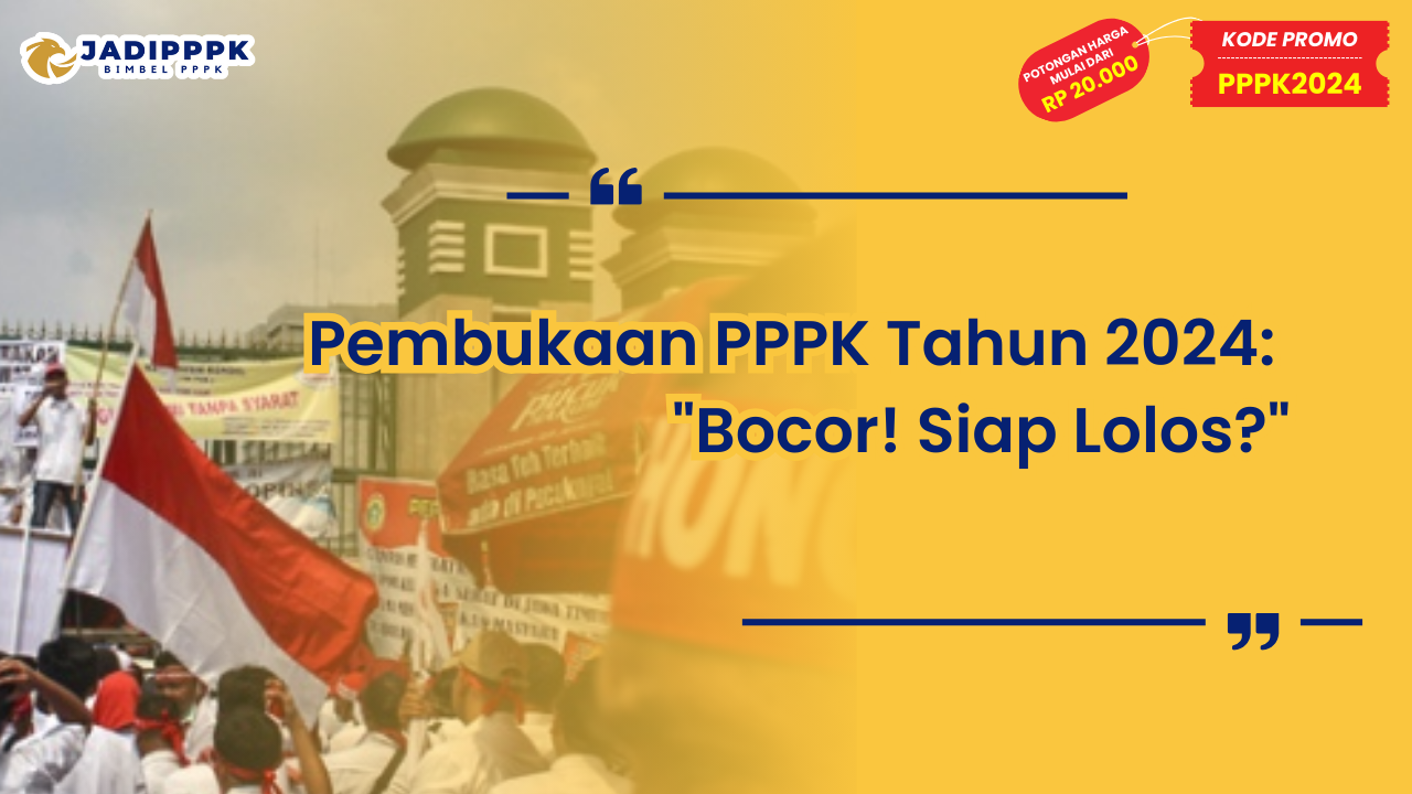 Pembukaan PPPK Tahun 2024