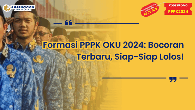 Formasi PPPK OKU 2024