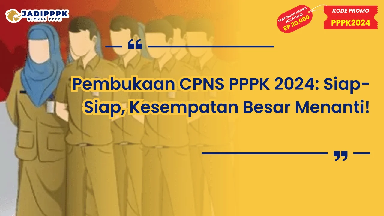 Pembukaan CPNS PPPK 2024