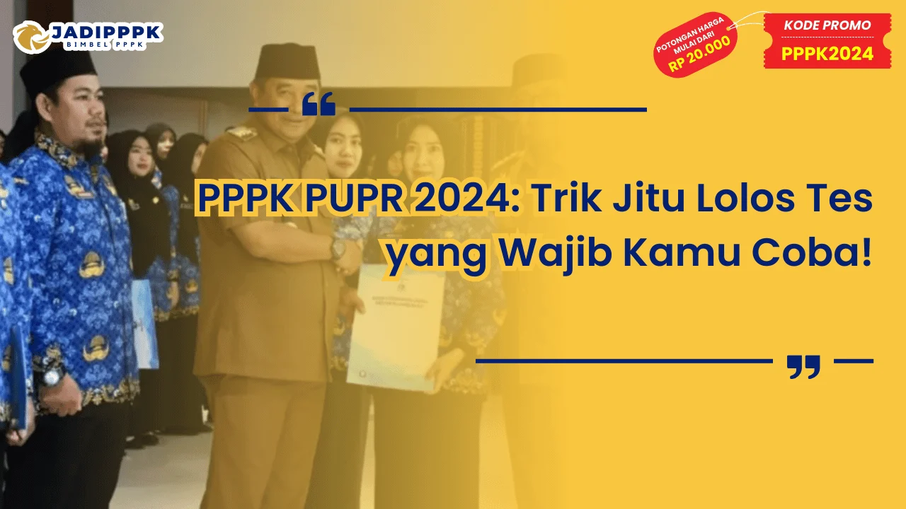 PPPK PUPR 2024