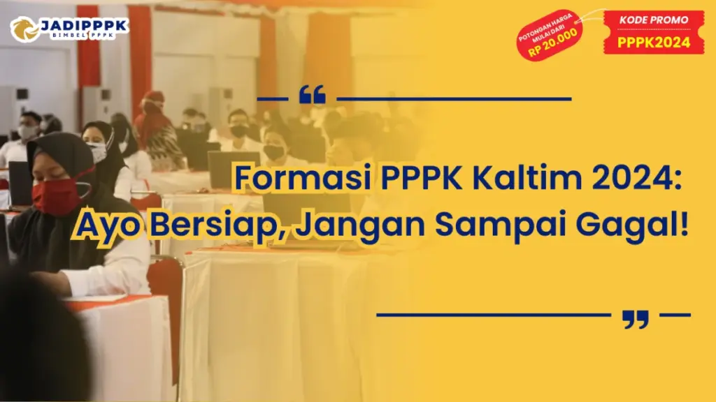 Formasi PPPK Kaltim 2024