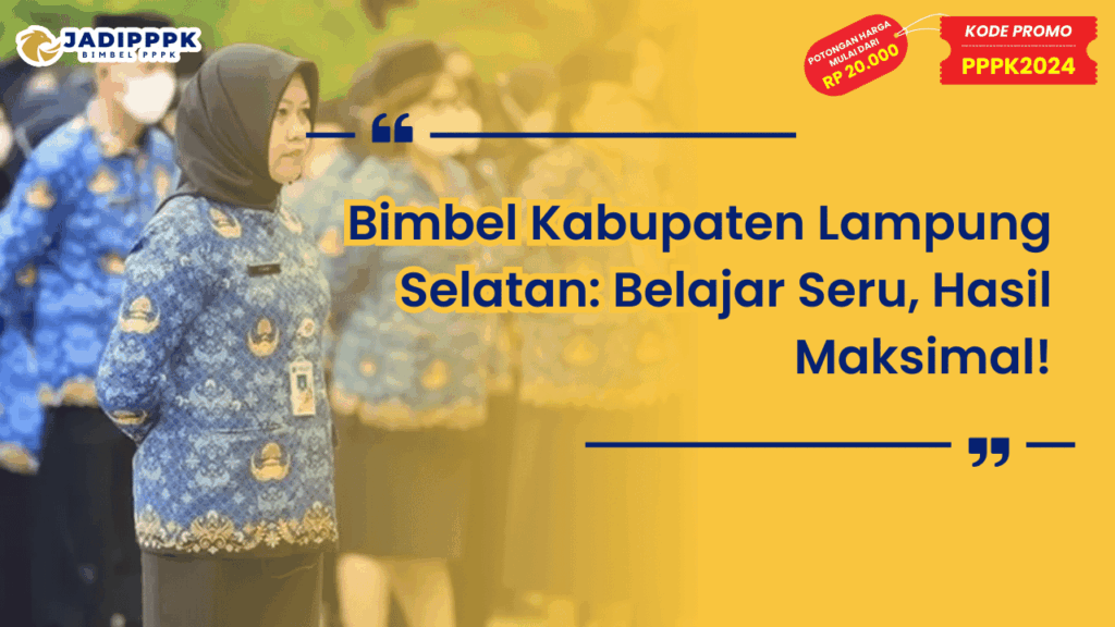 Bimbel Kabupaten Lampung Selatan