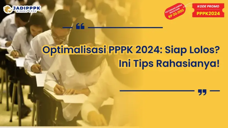 Optimalisasi PPPK 2024
