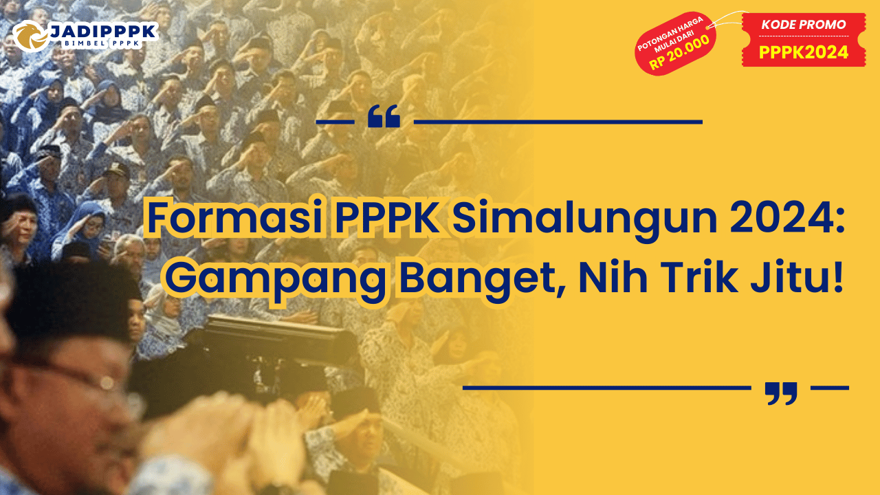 Formasi PPPK Simalungun 2024