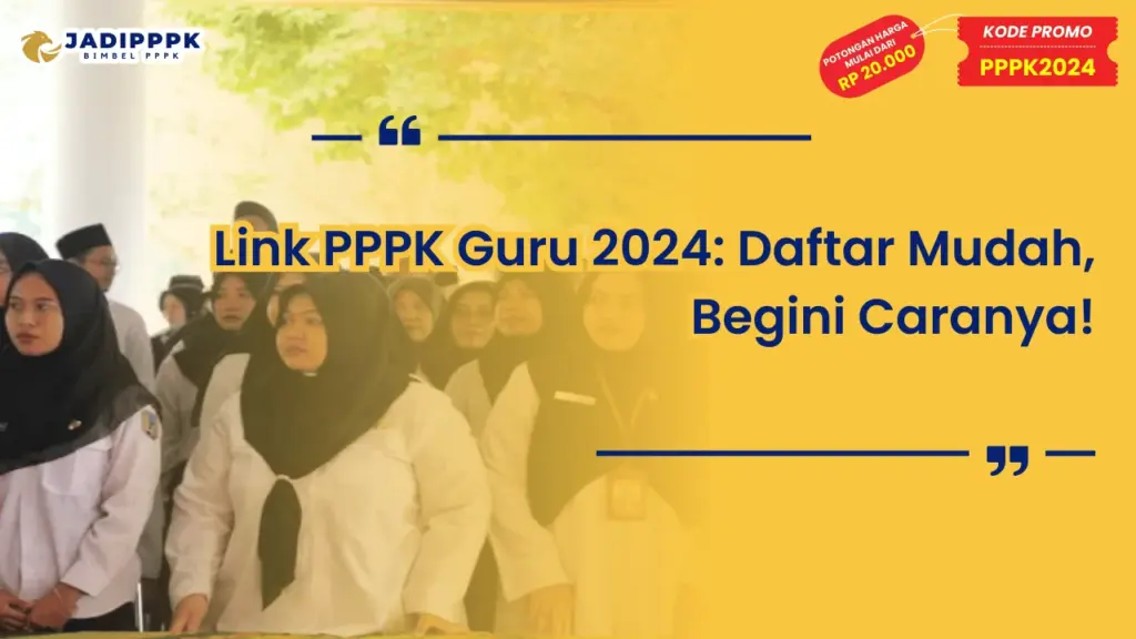 Link PPPK Guru 2024