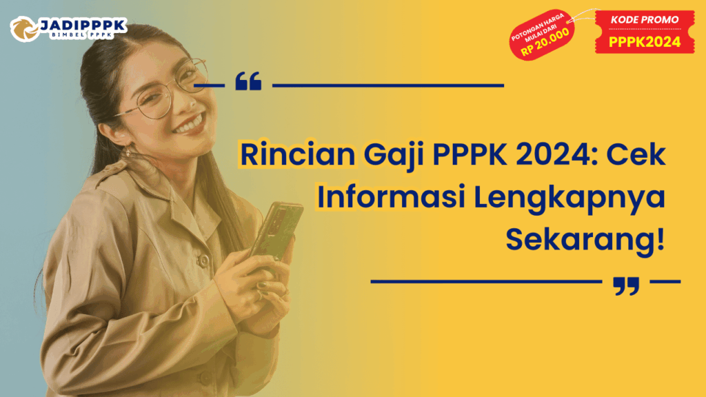 Rincian Gaji PPPK 2024