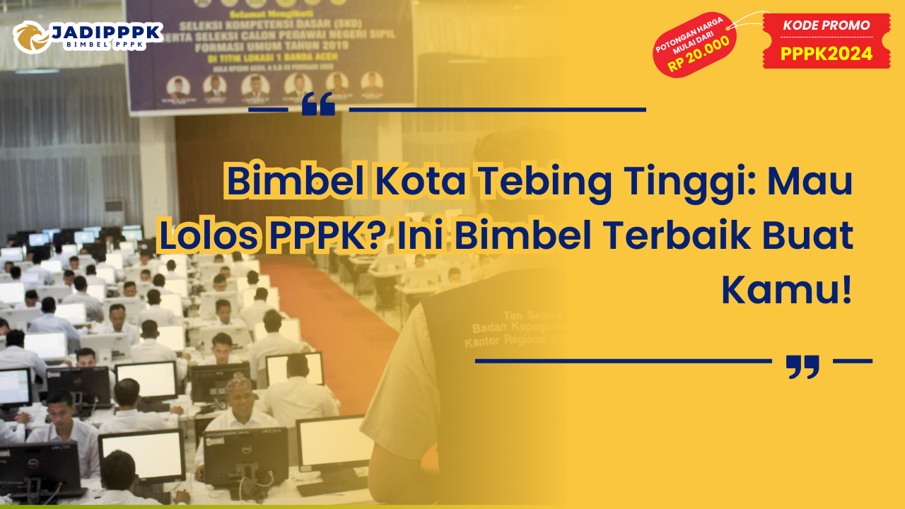 Bimbel Kota Tebing Tinggi