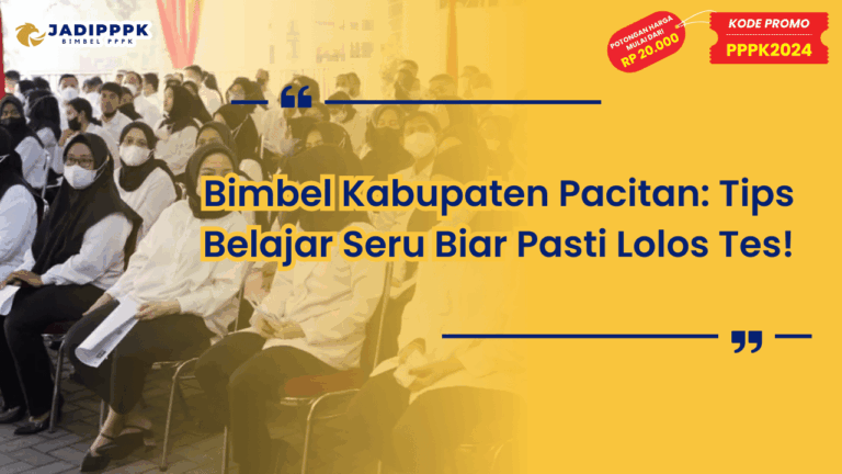 Bimbel Kabupaten Pacitan