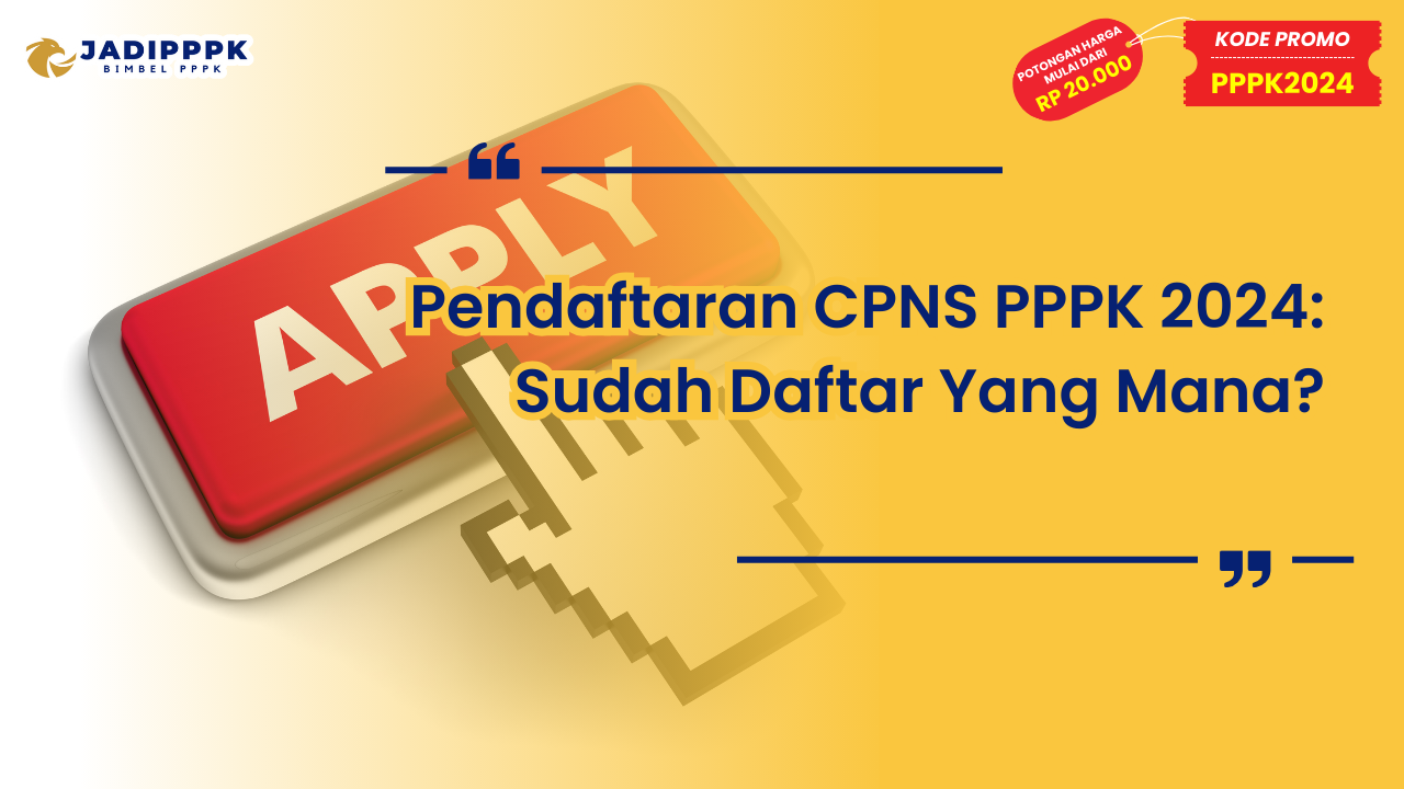 Pendaftaran CPNS PPPK 2024