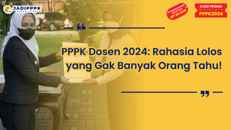 PPPK Dosen 2024