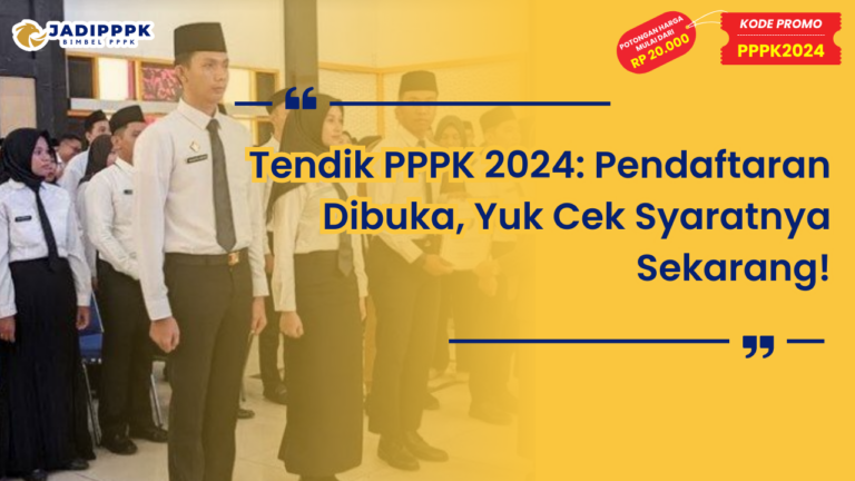 Tendik PPPK 2024