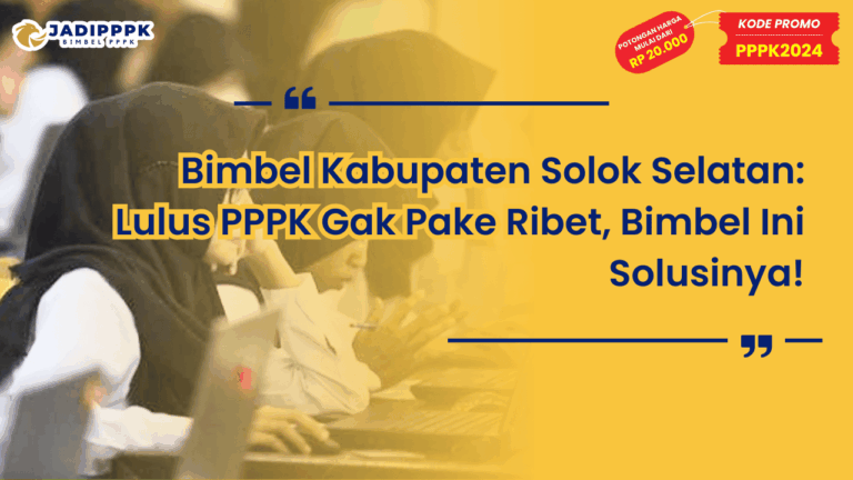 Bimbel Kabupaten Solok Selatan