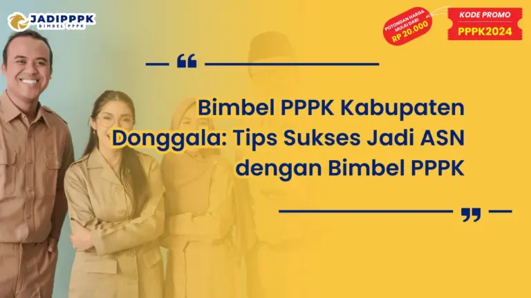 Bimbel PPPK Kabupaten Donggala