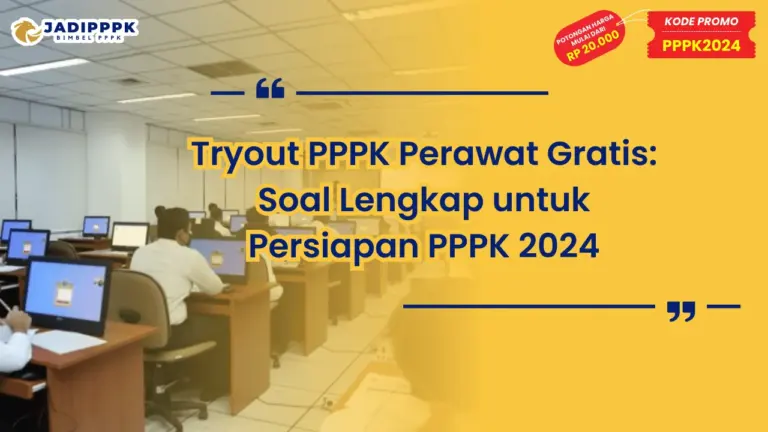 Tryout PPPK Perawat Gratis