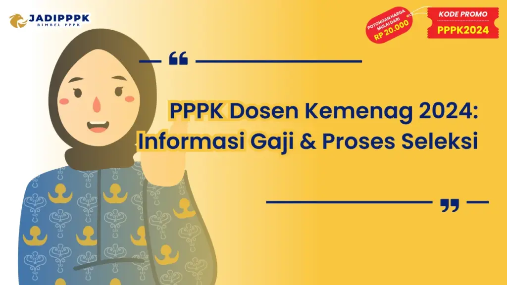 PPPK Dosen Kemenag 2024