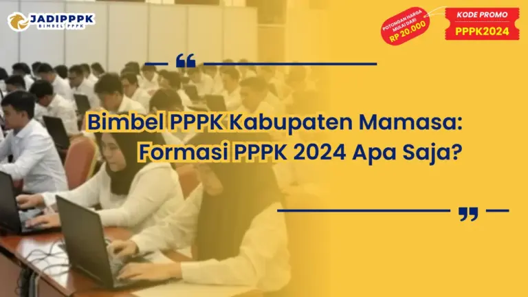 Bimbel PPPK Kabupaten Mamasa
