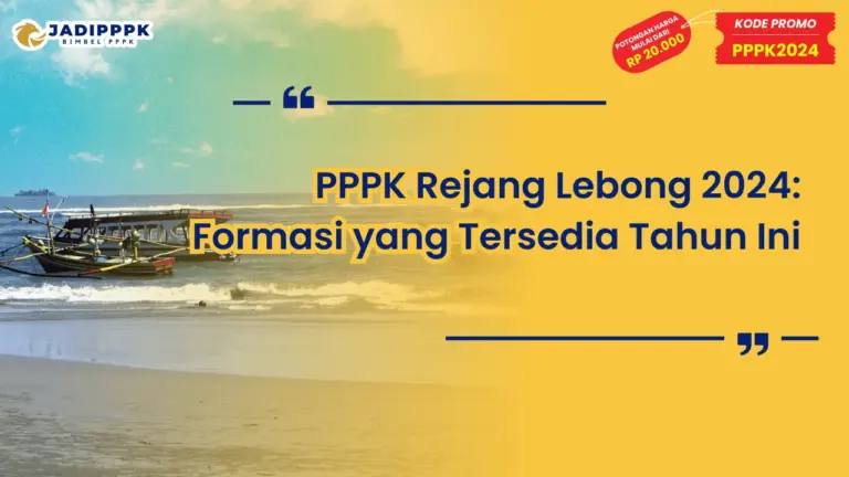 PPPK Rejang Lebong 2024