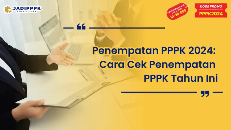 Penempatan PPPK 2024