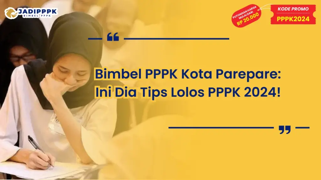 Bimbel PPPK Kota Parepare
