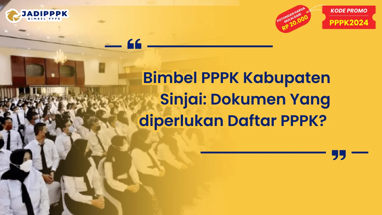 Bimbel PPPK Kabupaten Sinjai