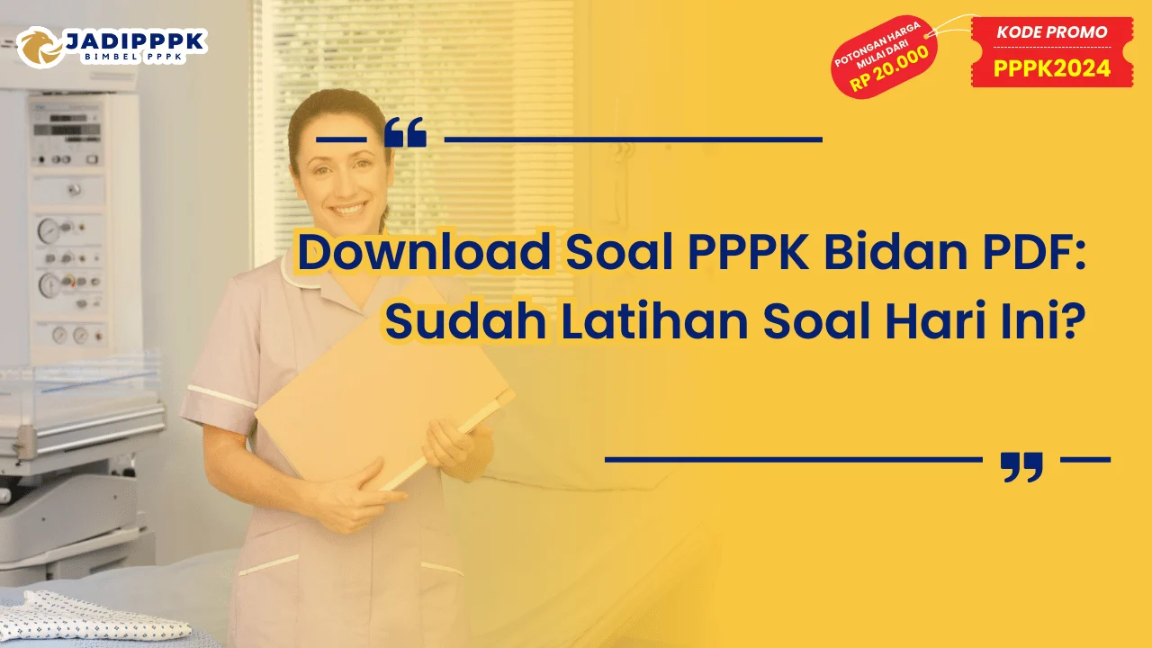Download Soal PPPK Bidan PDF