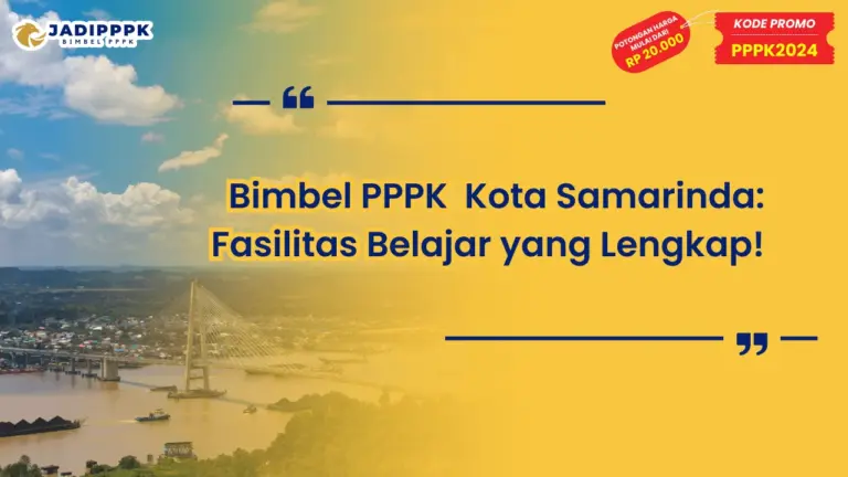 Bimbel PPPK Kota Samarinda