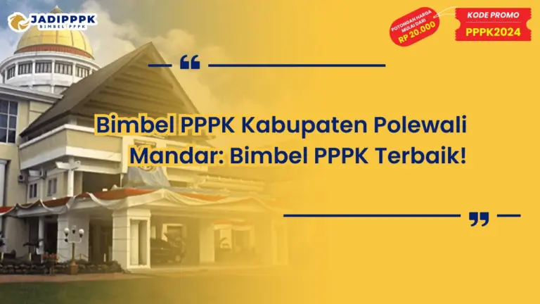 Bimbel PPPK Kabupaten Polewali Mandar