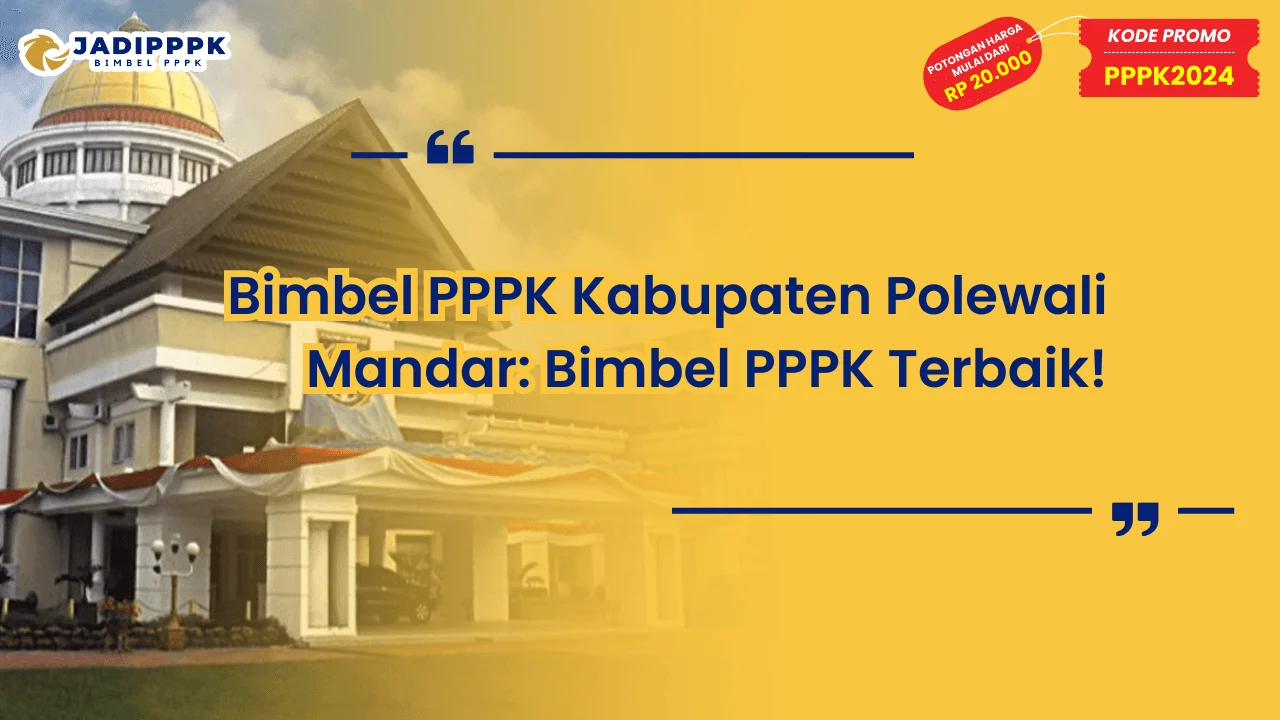 Bimbel PPPK Kabupaten Polewali Mandar