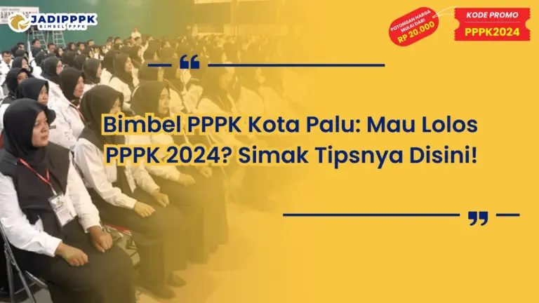 Bimbel PPPK Kota Palu