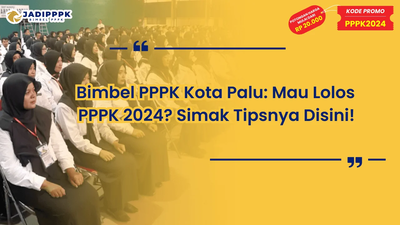 Bimbel PPPK Kota Palu