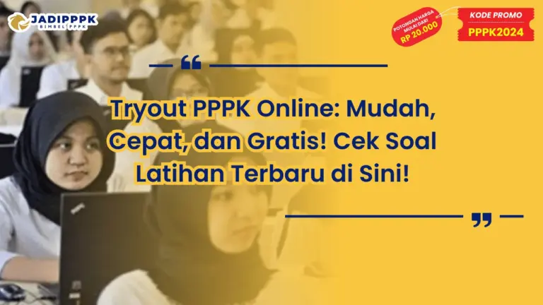 Tryout PPPK Online