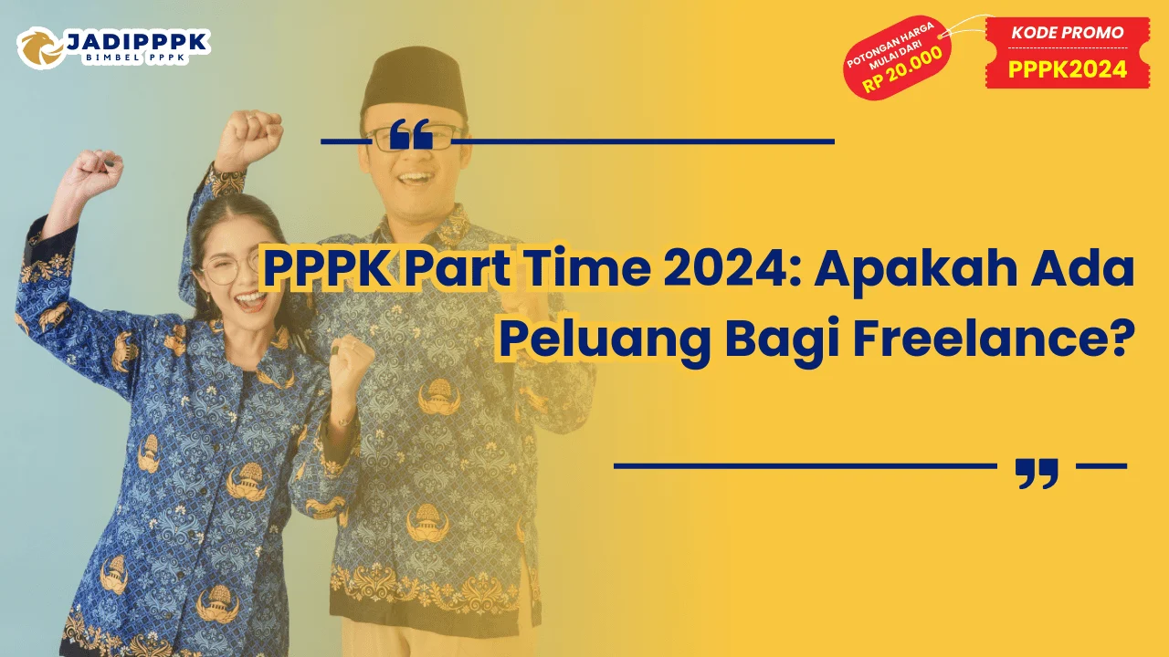 Apa Itu PPPK Part Time 2024