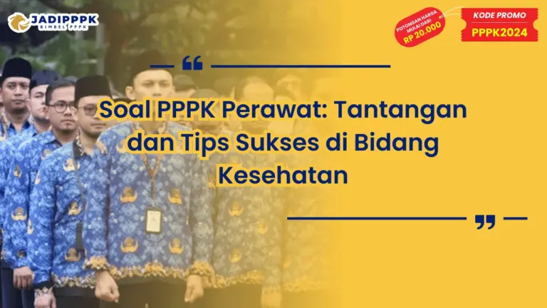 Soal PPPK Perawat