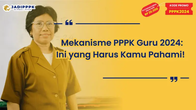 Mekanisme PPPK Guru 2024