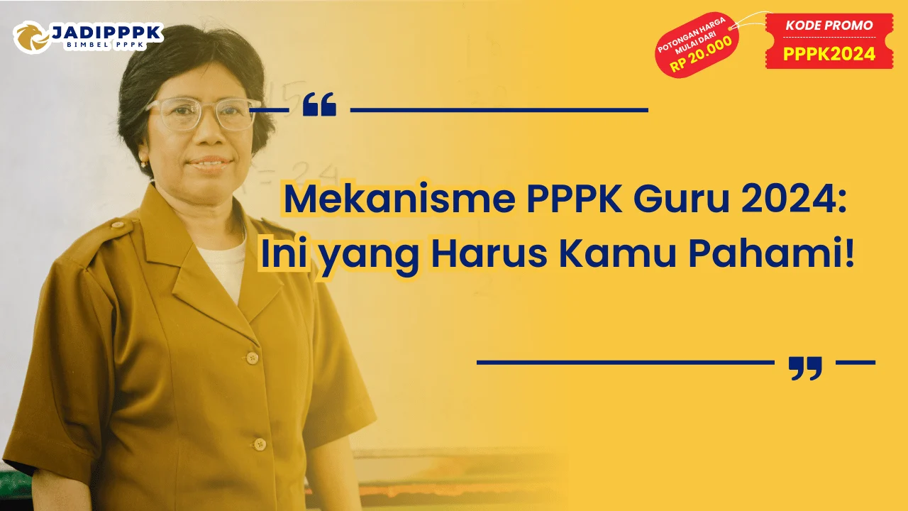 Mekanisme PPPK Guru 2024