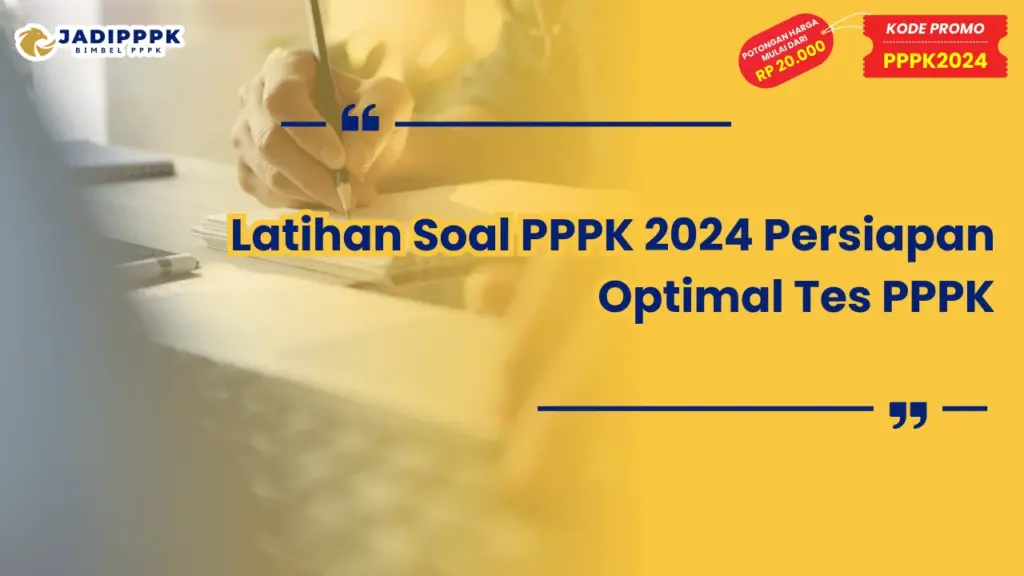 Latihan Soal PPPK 2024